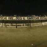 Striscione Perin - Frosinone