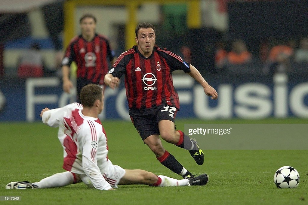 Brocchi quando giocava nel Milan