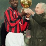George Weah of AC Milan