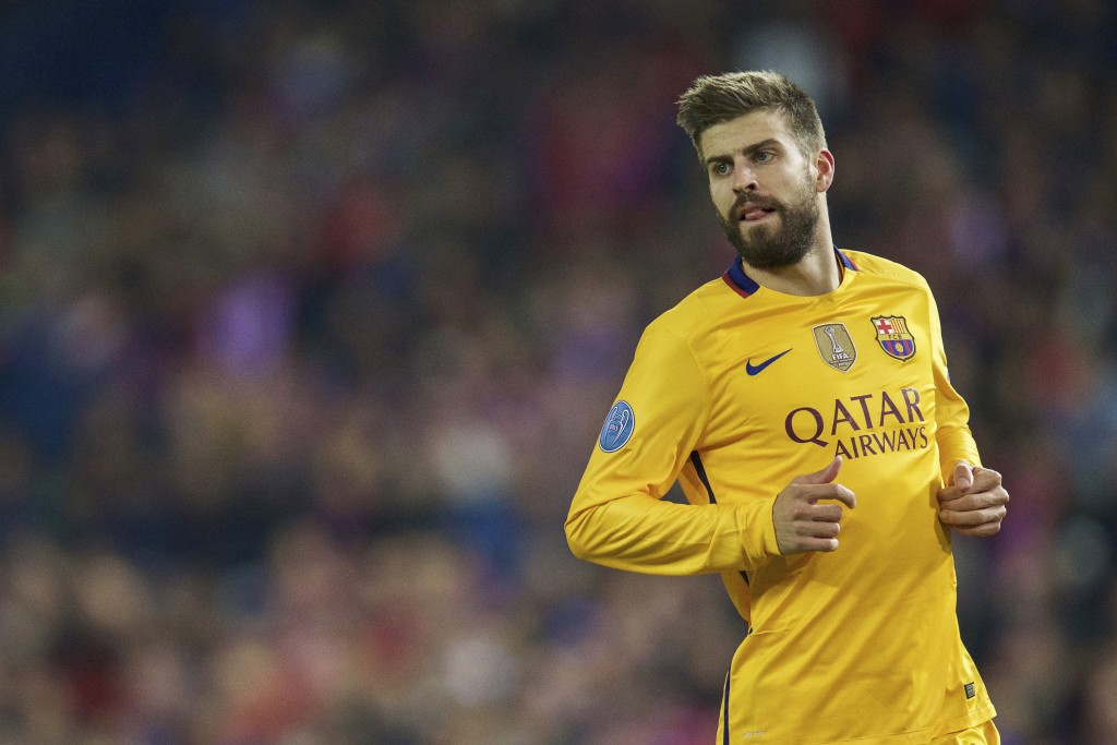 Gerard Piqué centrale del Barcellona