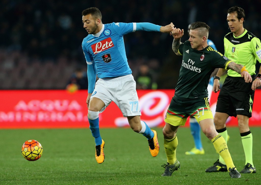 SSC Napoli v AC Milan - Serie A