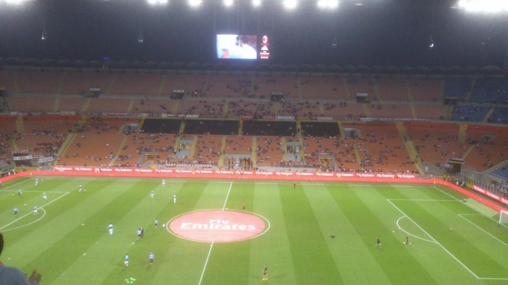 Milan Lazio Spalti