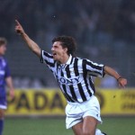 Michele Padovano of Juventus