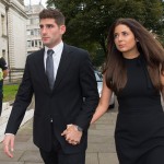 Footballer Ched Evans Arrives At Court For His Retrial On Rape Charges