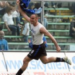 Atalanta's forward Riccardo Zampagna cel