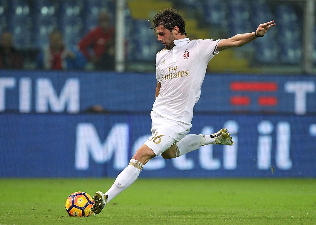 Andrea Poli, quando indossava ancora la maglia del Milan