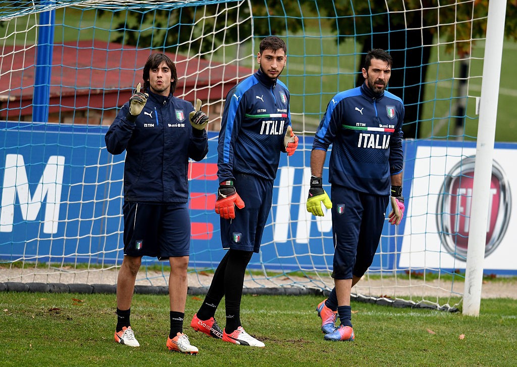 Perin Donnarumma getty