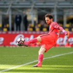 Etrit Berisha  of  Atalanta Bc in action   during the Serie