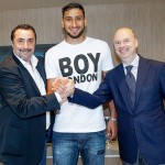 Donnarumma a Casa Milan con Fassone e Mirabelli dopo l'ufficializzazione del rinnovo del contratto