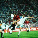 Jean Pierre Papin quando giocava al Milan