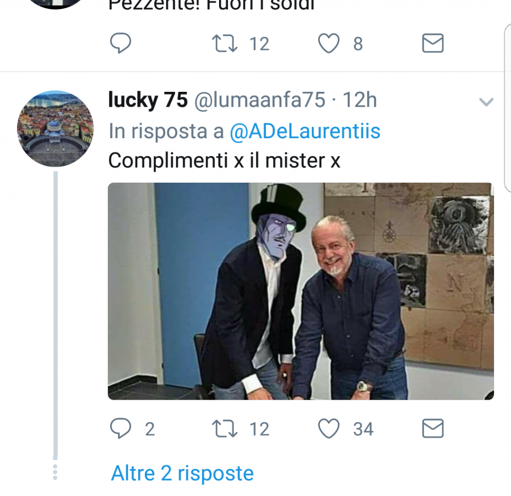 commenti mister x