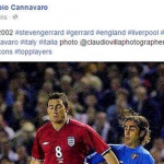 Cannavaro gaffe Gerrard