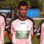 ONE USE  - Players of Greek amateur side Voukefala model their new shirts, sponsored by the Soula brothel-