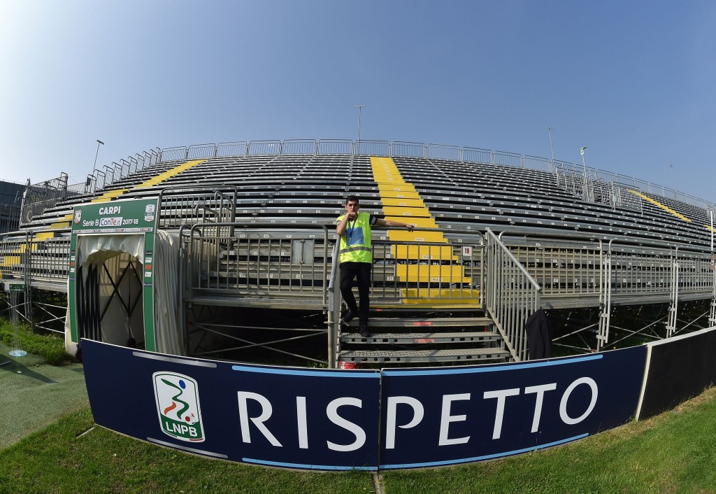 Serie B graduatoria campi di gioco