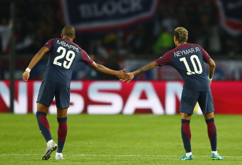 Neymar e Mbappè