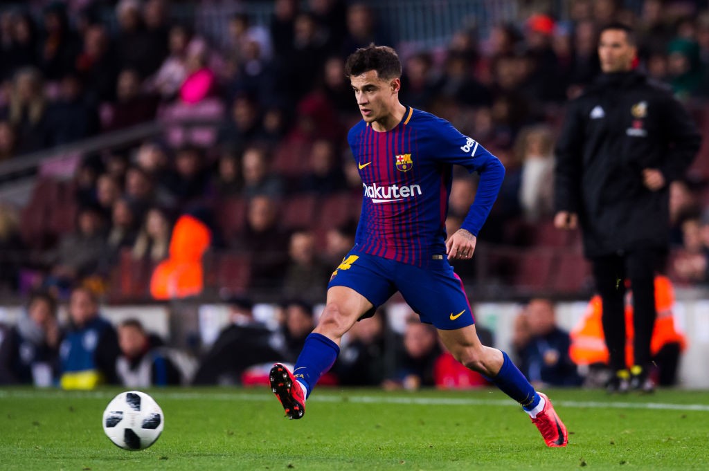 Coutinho con la maglia del Barcellona