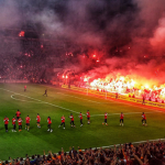 I tifosi del Galatasaray.