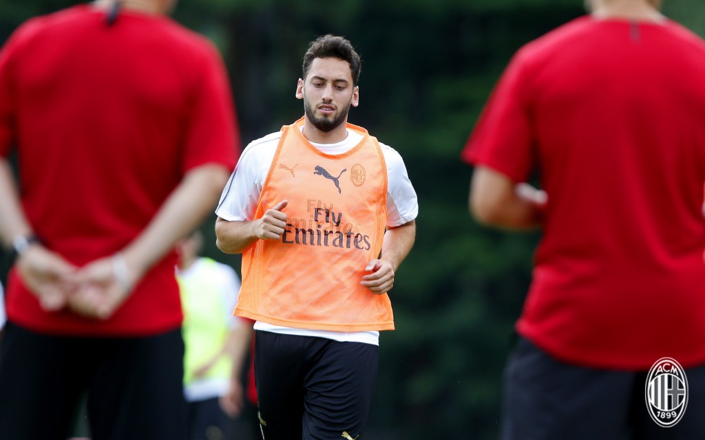 allenamento a milanello