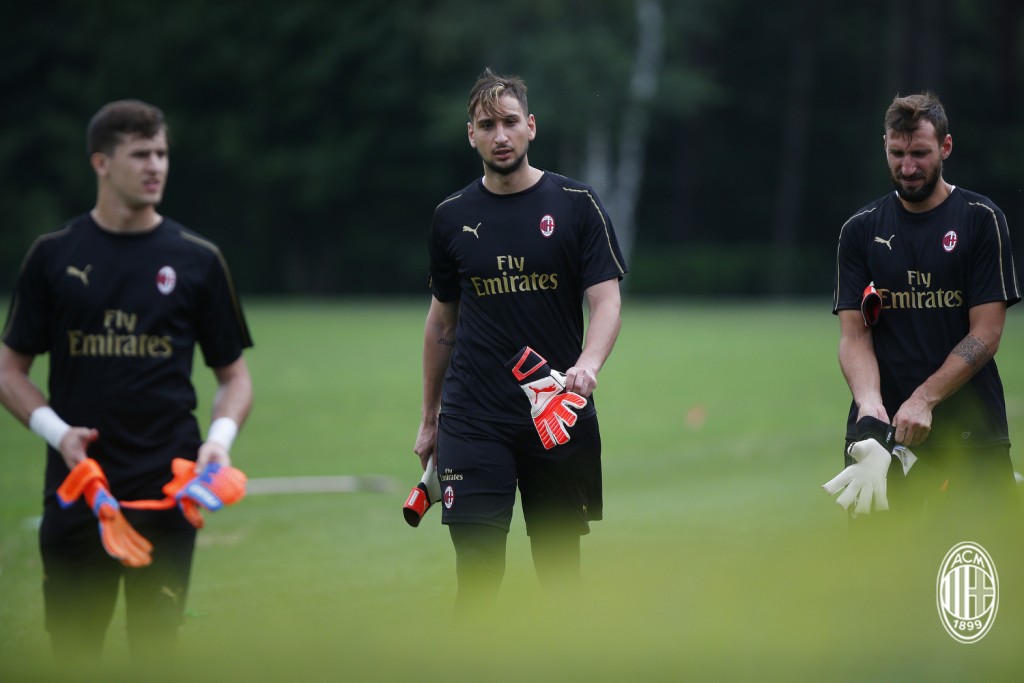 A.C. Milan - Stagione 2018-2019 - Allenamento a Milanello