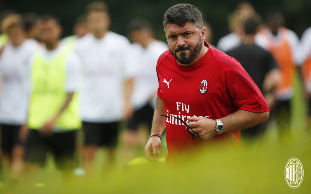 A.C. Milan - Stagione 2018-2019 - Allenamento a Milanello