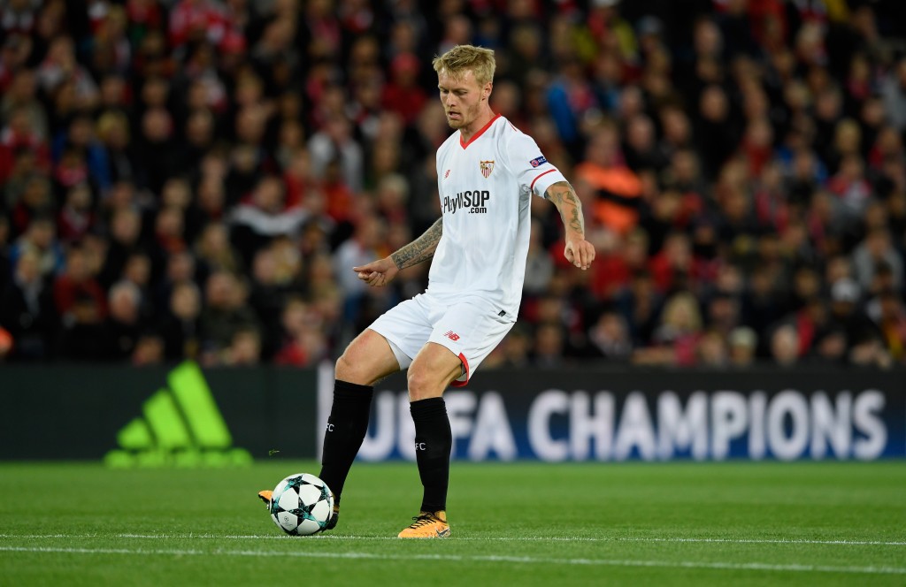 Simon Kjaer, difensore danese classe 1989.