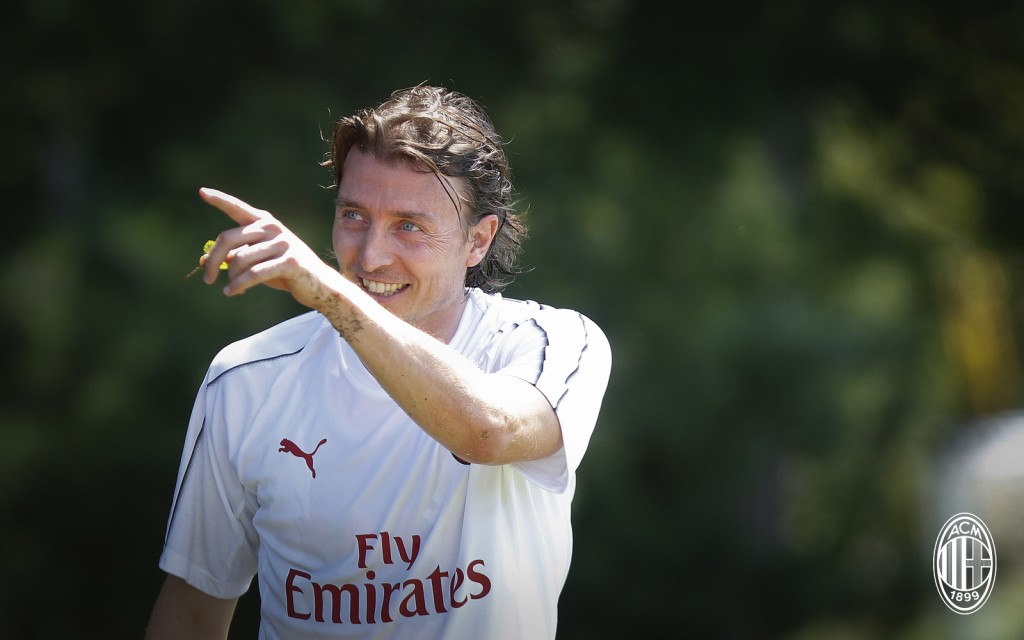 Riccardo Montolivo, centrocampista del Milan.