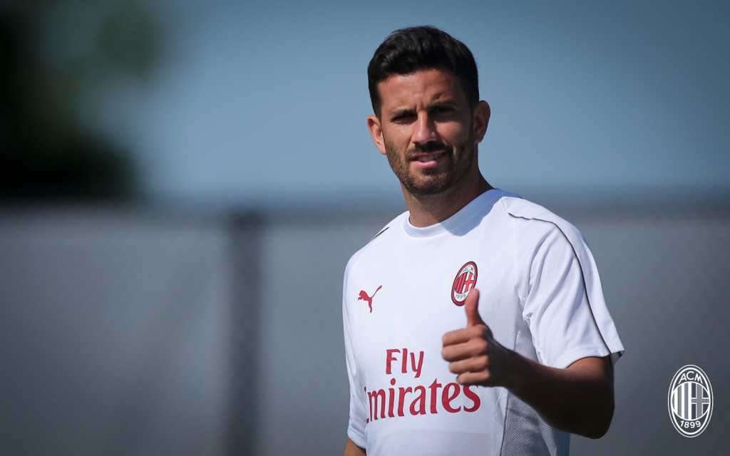 Mateo Musacchio, difensore argentino del Milan.