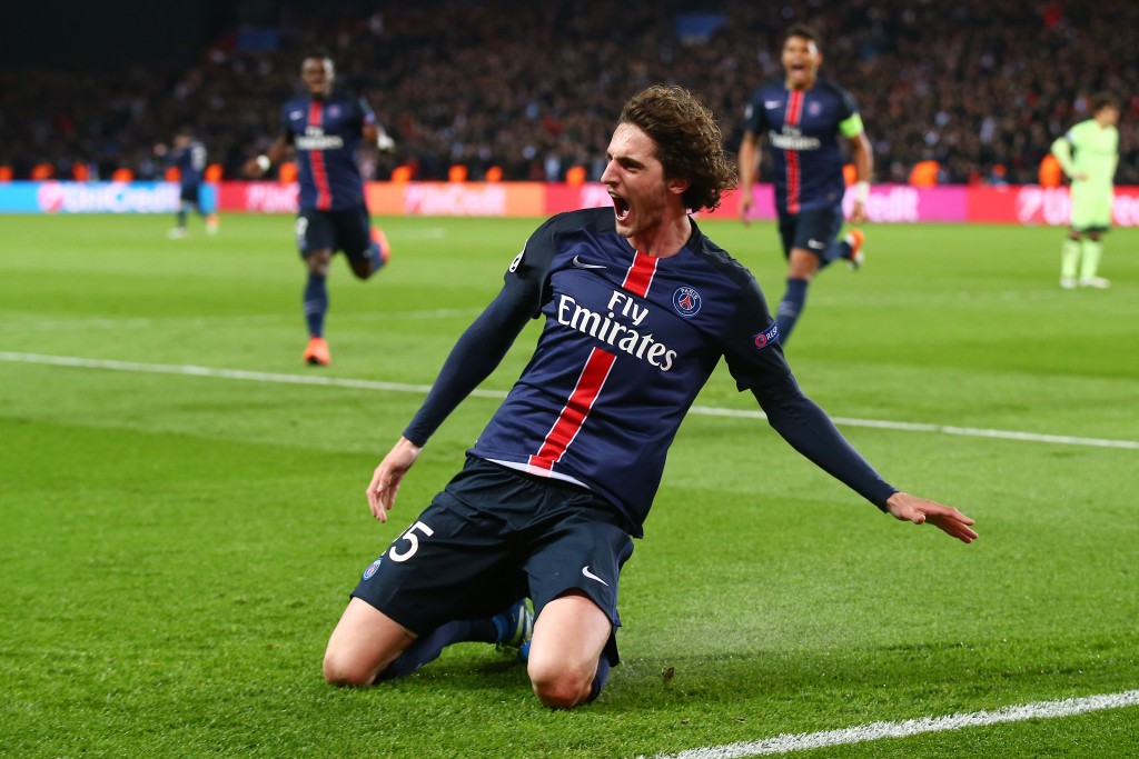 Rabiot in azione con il PSG