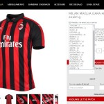 News Milan: la maglia di André Silva non è più disponibile (screenshot da Milan Store)