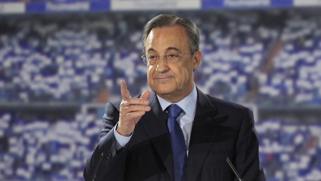 Florentino Perez presidente del Real Madrid