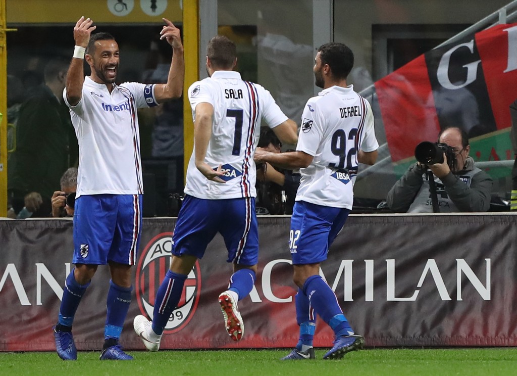 quagliarella-defrel-sala-sampdoria
