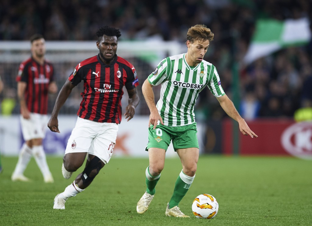 canales-kessie-betis-sivigliaReal Betis v AC Milan - UEFA Europa League - Group F