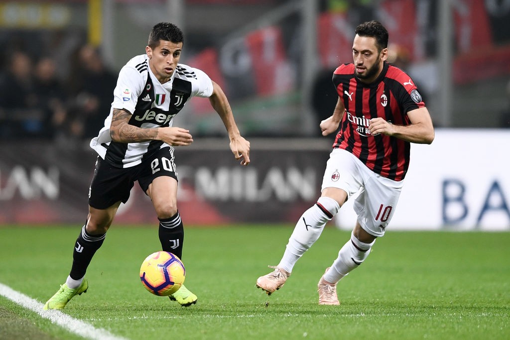 cancelo-calhanoglu-juventus