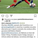 Il like di Carrasco