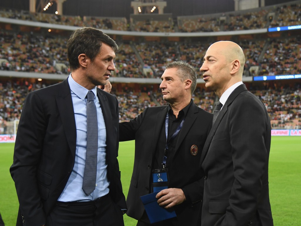 Maldini, Massaro e Gazidis