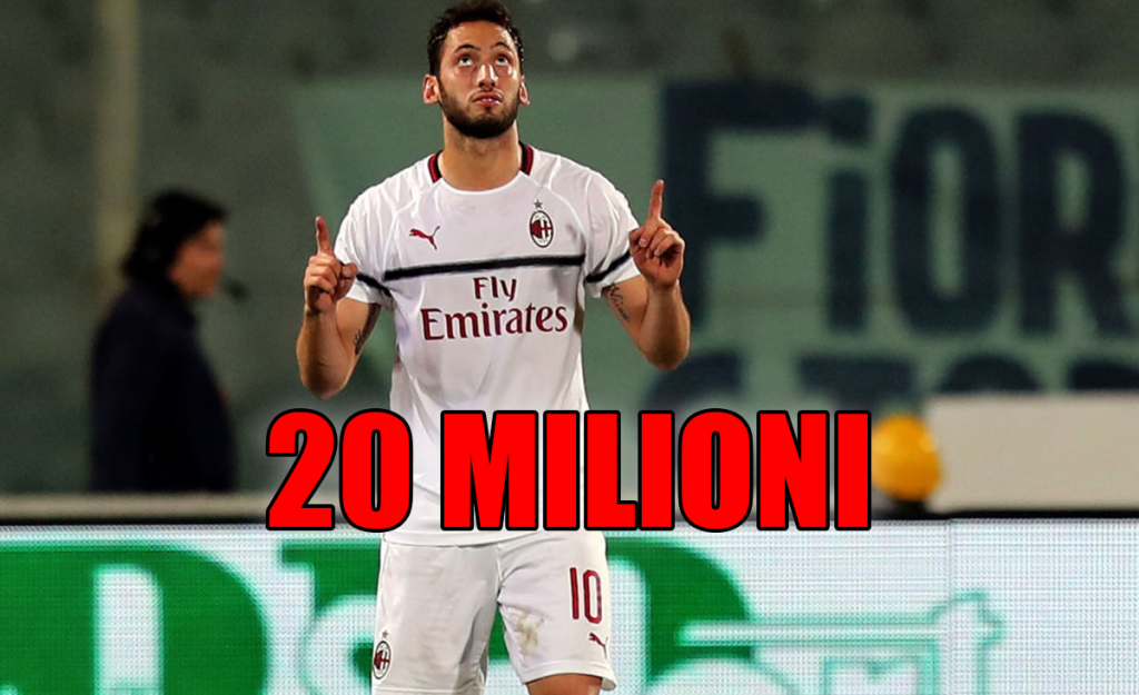 Calciomercato Milan, Calhanoglu la delusione dell'attacco