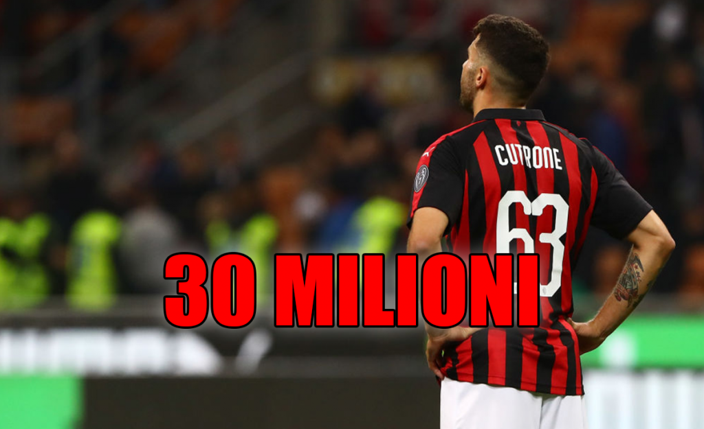 Calciomercato Milan, Cutrone può garantire una maxi-plusvalenza