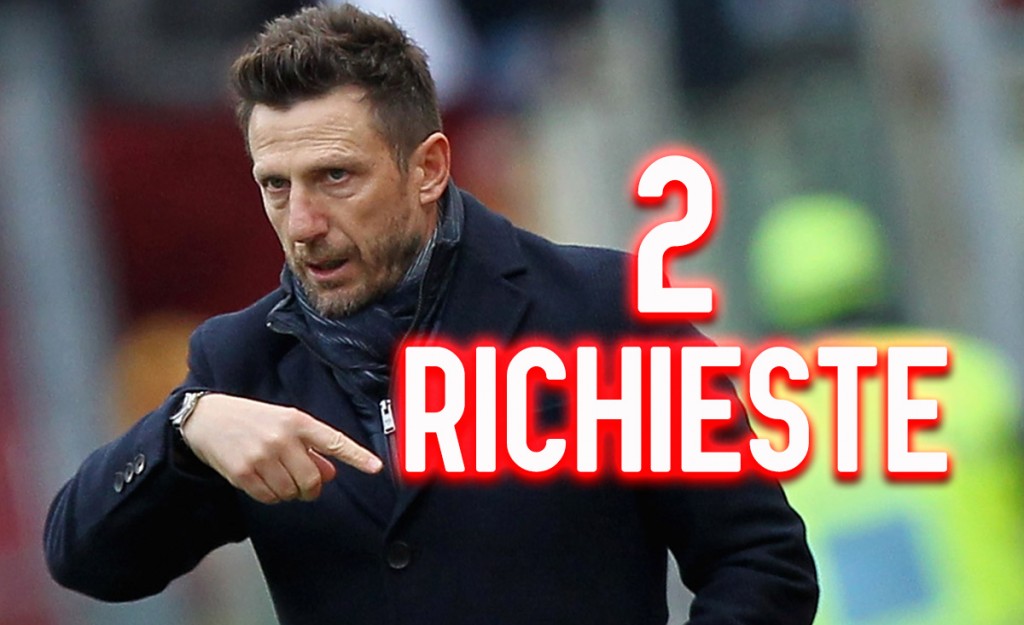 News Milan, sono due le richieste di Eusebio Di Francesco