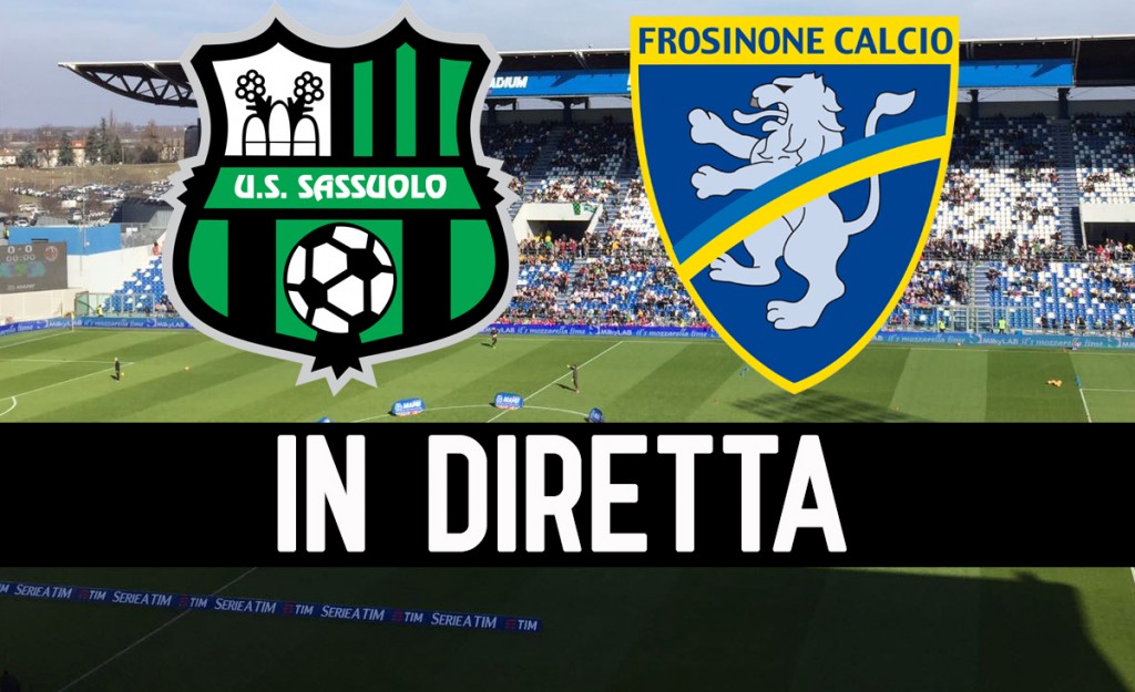 Streaming Sassuolo-Frosinone, ecco come vedere la partita