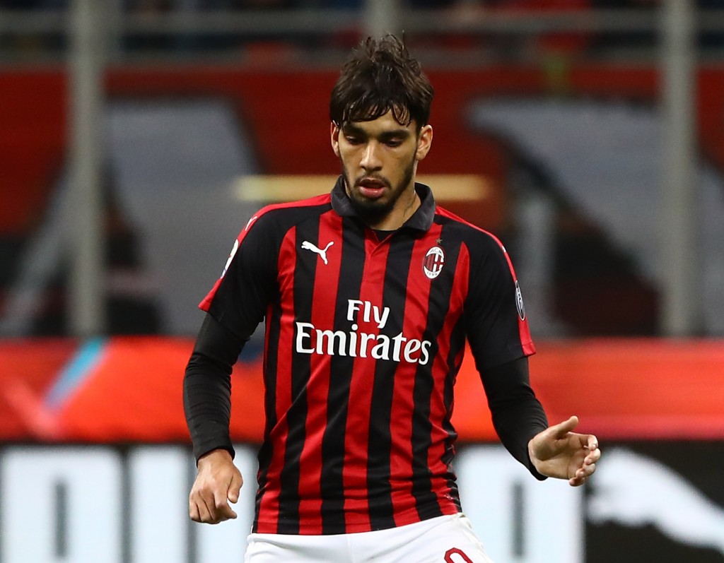 Paquetá con la maglia rossonera