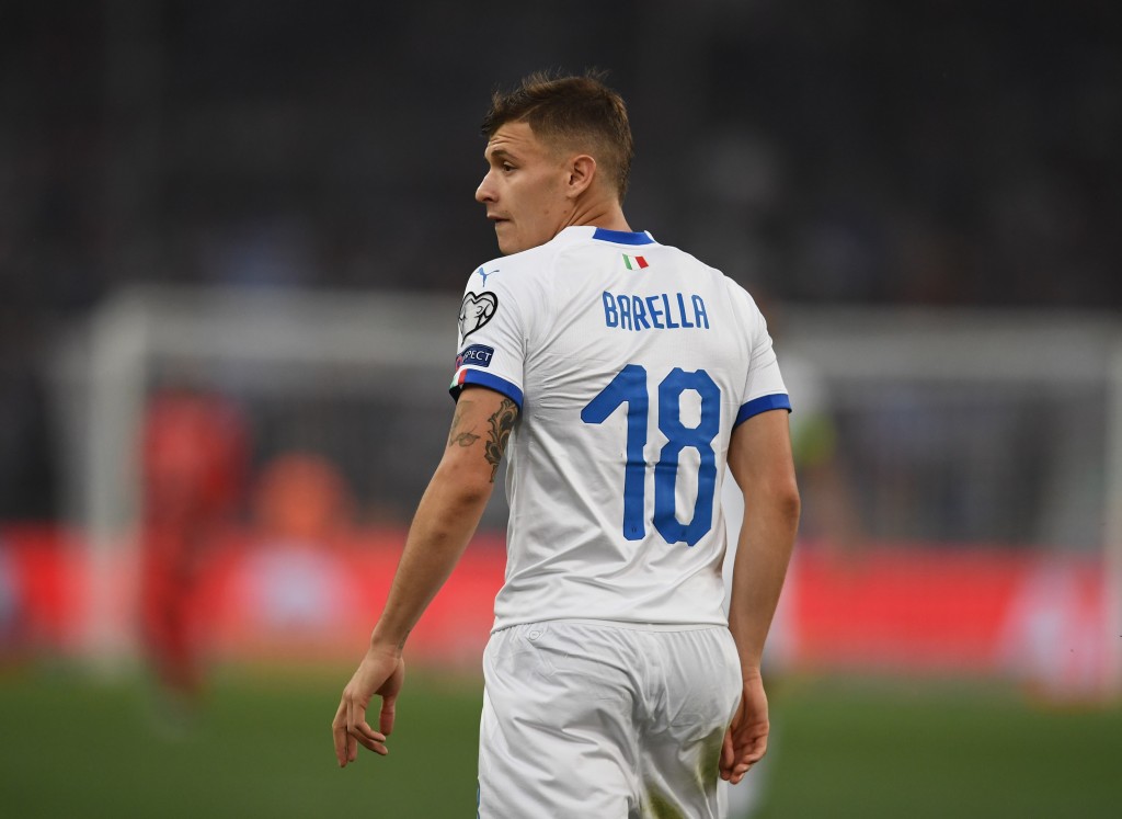Barella centrocampista del Cagliari