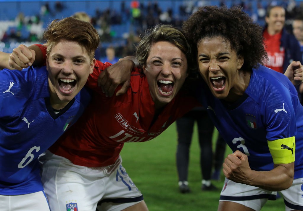 Italy Women v Belgium Women - FIFA Women's World Cup Qualifier