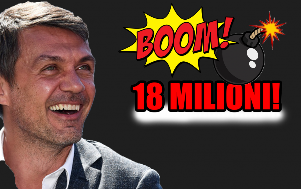 Calciomercato Milan, Maldini boom: doppio colpo da 18 milioni