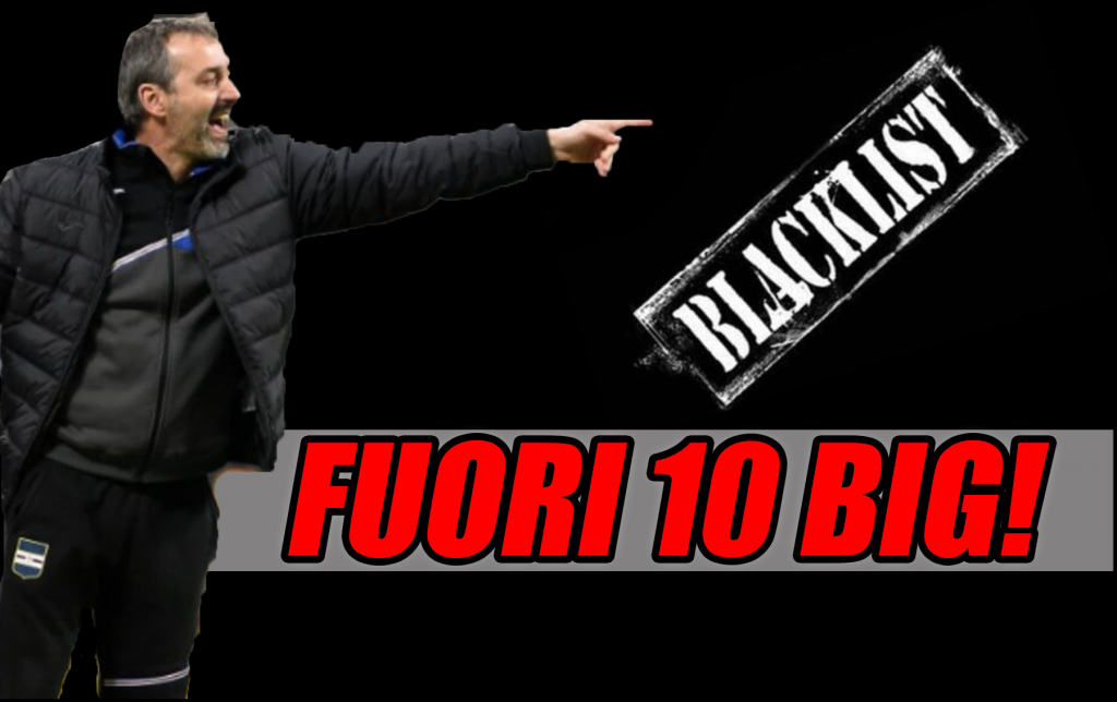 Calciomercato Milan, la blacklist di Giampaolo: saltano 10 big