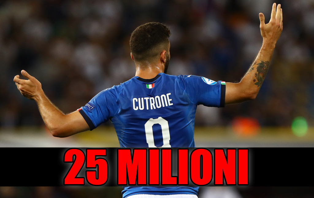 Cutrone può garantire una plusvalenza da 25 milioni