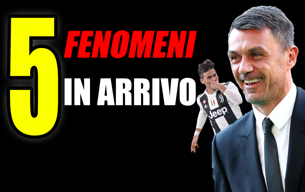 Calciomercato Milan, Dybala e altre 4 stelle: il piano di Maldini