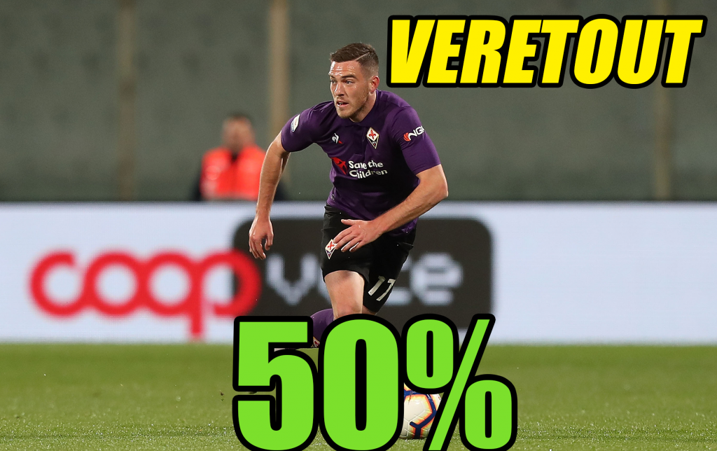 Per Veretout è duello con la Roma