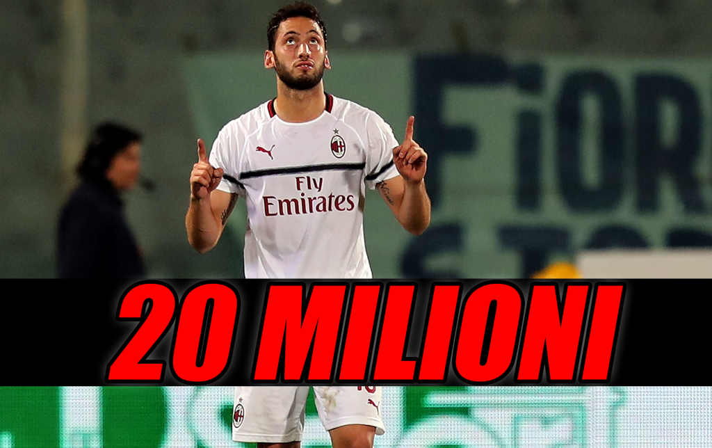 Calhanoglu è una riserva di lusso: per 20 milioni lascerà Milanello