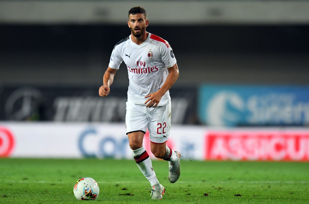 Musacchio con la maglia del Milan