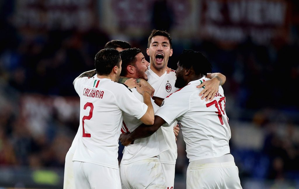 Hernandez dopo il gol di ieri sera